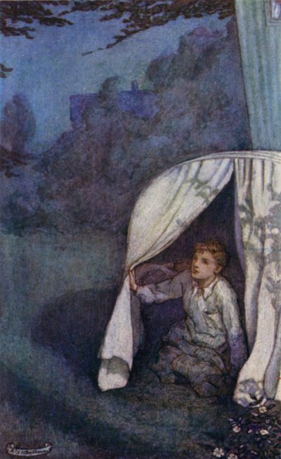 Escena de The Slowcoach, por Edward Verrall Lucas de Mary V. Wheelhouse